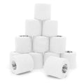 12 Rolls Self Adhesive Bandage Wrap, Cohesive Elastic Athletic Tape