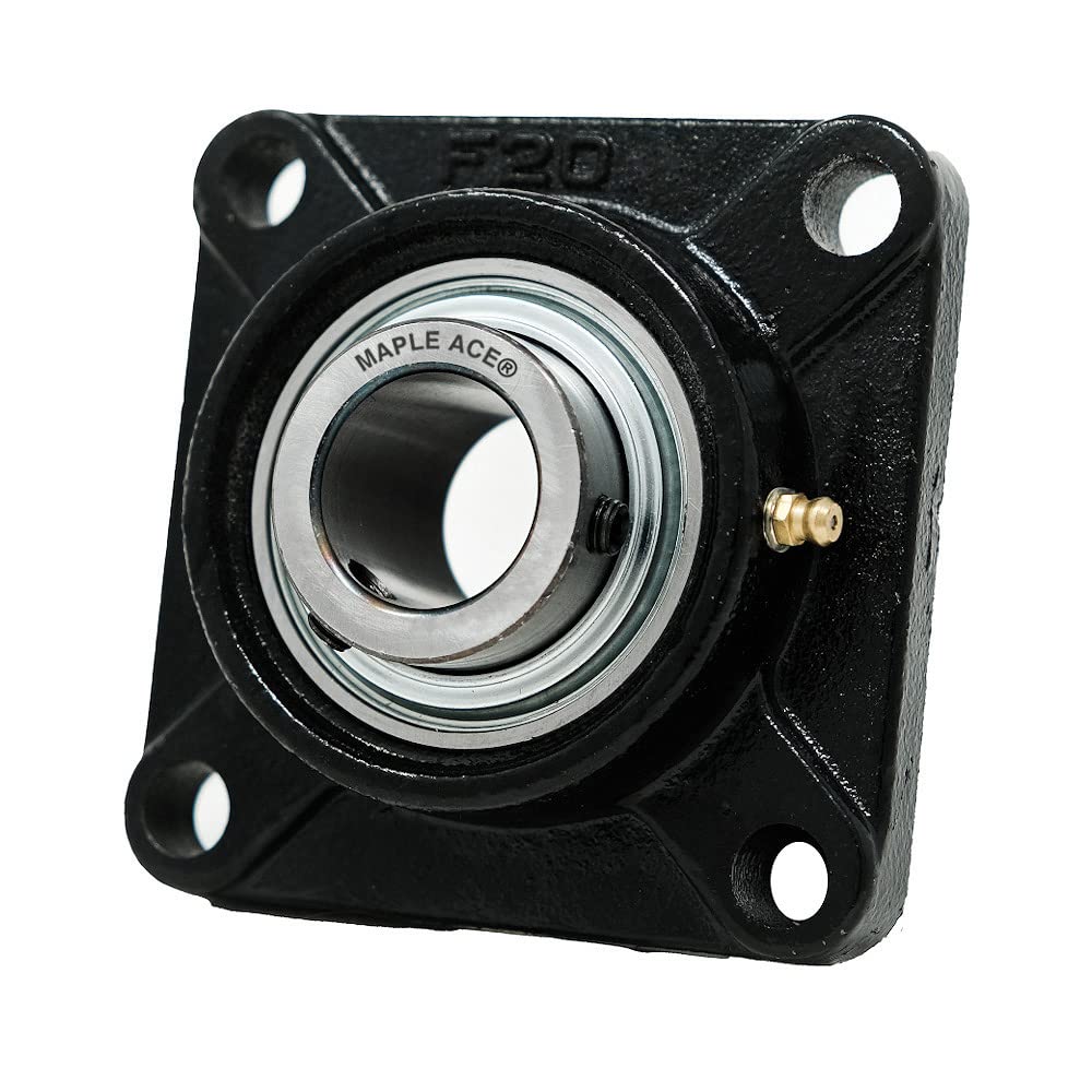 MAPLE ACE UCF212 Square Flange Bearing 60mm Bore Self-Aligning (Qty 1)