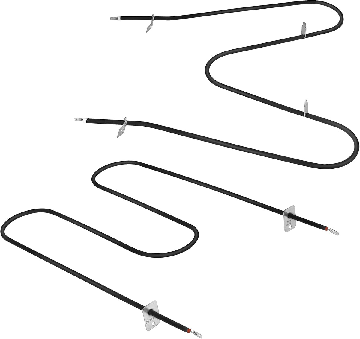 316075103 316075104 Bottom Oven Heating Element & 316203200 Upper Broil Element for Electric Ranges Stoves, Compatible with F-rigidaire, Ken-more Electric Range FEF366EMD FEF366ECD FEF326FSE FEF366DSE