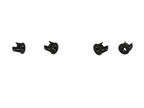 Bundle Rear Bumper Sensor Inner Outer Bezel Retainer Texture 4pcs For Dodge Ram 1500 2009-2018 / Ram 2500 3500 2010-2018