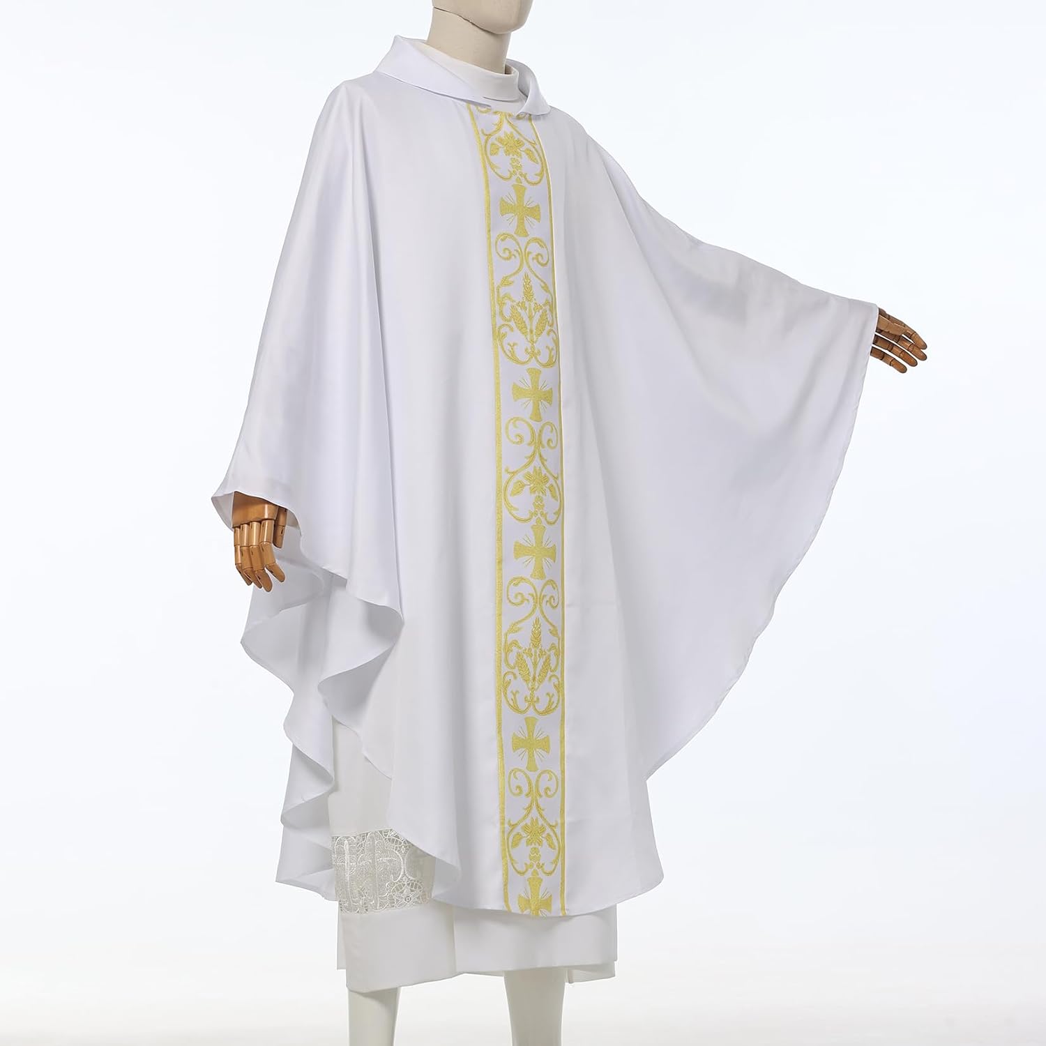 Catholic Priest Chasuble Church Ceremonial Mass Vestment Robe