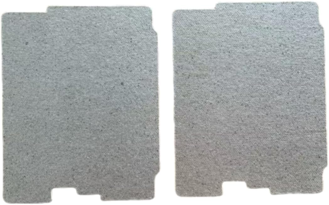 2PCS Microwave Waveguide Mica Cover Compatible with Electrolux EI27MO45GSA,EI24MO45IBA, EI24MO45IBB,EI24MO45IBC, EI24MO45IBDY,EI30MO45GSA