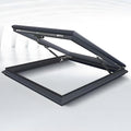 Customizable Roof Windows Skylight, Manual Vented Skylights for House Roofs, Double-Glazed Tempered Glass and