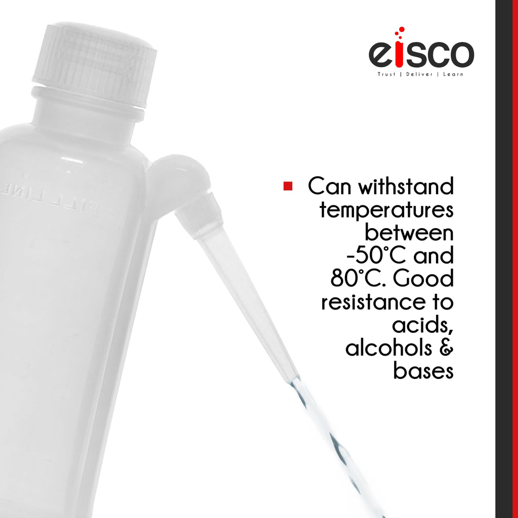 LDPE Wash Bottle, Squirt Bottle, Unbreakable, Translucent, 500ml