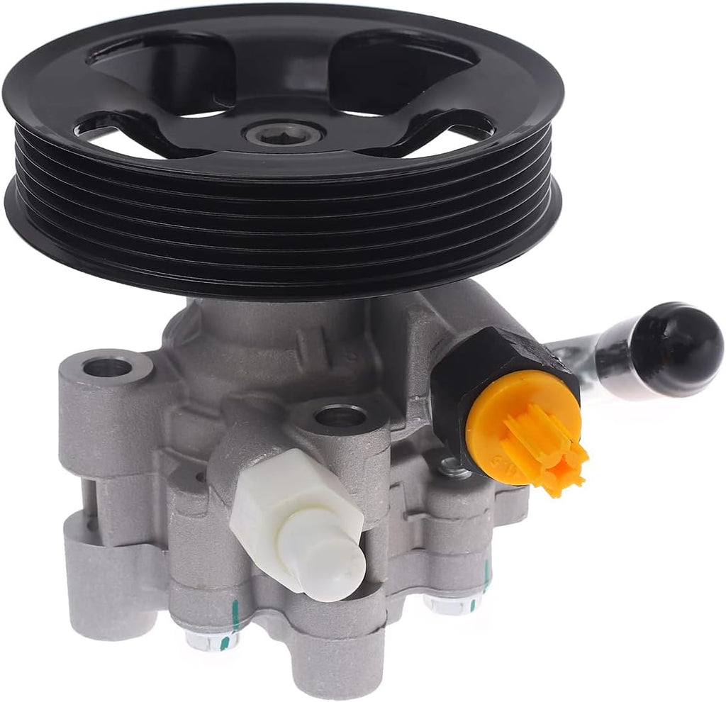 AUQDD 21-5345 New Power Steering Pump (For 1.8L 1794cc) Compatible With 2003-2008 Pontiac Vibe/Toyota Corolla Matrix (Power Assist Pump Replace 96-5345 990-0639 88970127 4431002101)