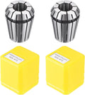 uxcell ER25 Spring Collet 1/2" Chuck for CNC Engraving Machine Lathe Milling Tool 2pcs