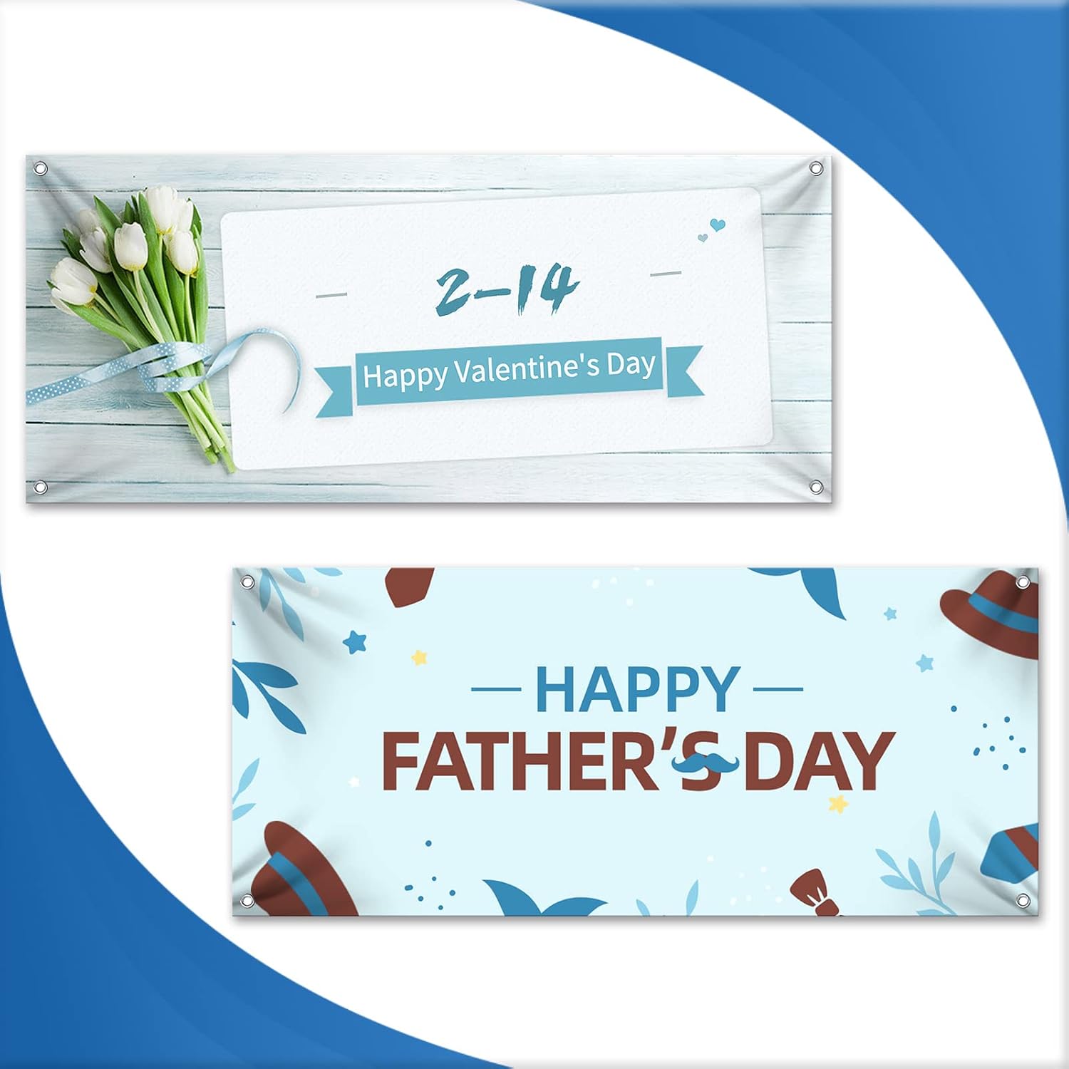 Custom Vinyl Banners and Signs Customize for Outdoor Indoor, Customize Photo Logo Text Banner Decoration Backdrop for
