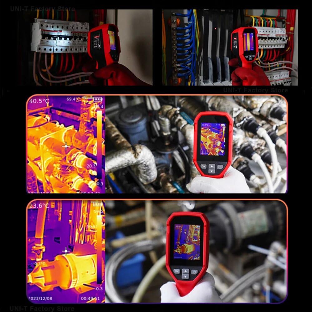 Handheld Infrared Thermal Imaging Camera, Heat IR Camera Thermal Imager Scanner for Home Inspection 160X120 High