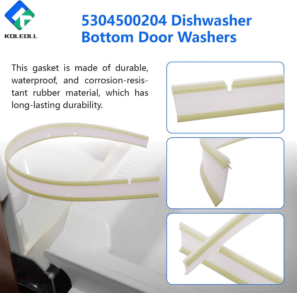 5304500204 Dishwasher Bottom Door Gasket Replacement