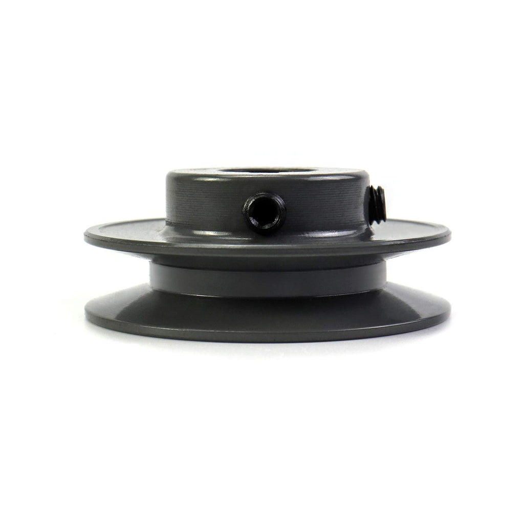 QWORK Single Groove Web Sheaves, 2.85" OD 3/4" V-Belt Sheave for V-Belt, AK2834