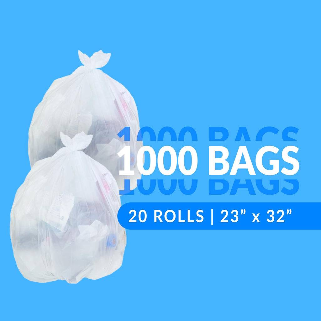 SuperValue 13 Gallon Trash Bags | 1000 Count Bulk