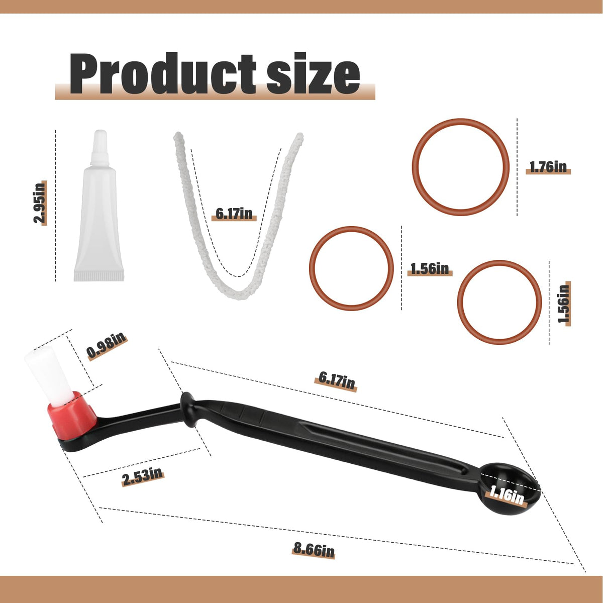 Brew Group Maintenance Kit 21001683 for Gaggia Espresso Machine