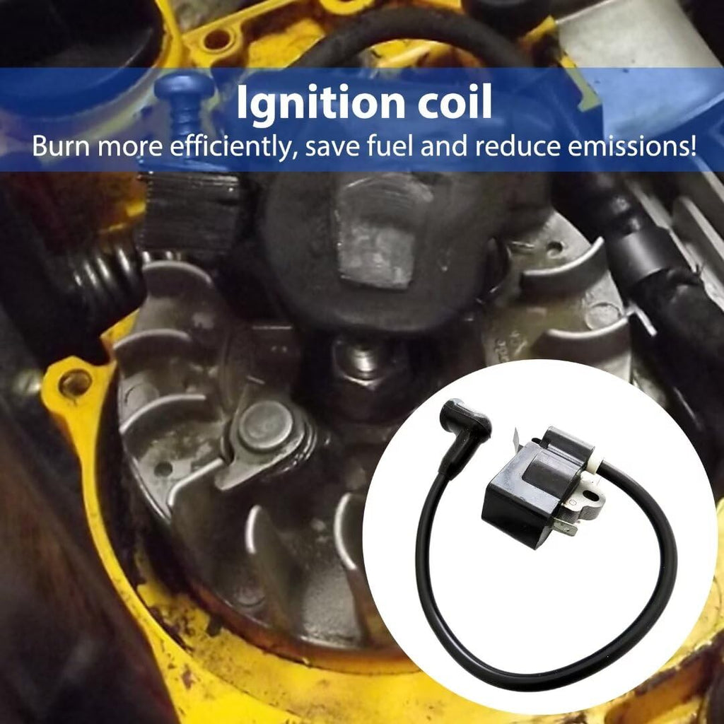 Ignition Coil Compatible with Poulan Chainsaw 530039238 PP3816 PPB4018 PP4218 PPB4218