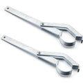 2 Pcs 1' 3" Chain Link Fabric Fence Stretcher Tool Galvanized Chain Link Fence Wire Stretcher Bar Manual Fabric Tool