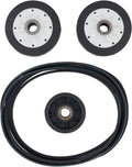 40111201 Y54414 37001042 Clothes Dryer Belt Pulley and Drum Support Rollers Repair Kit