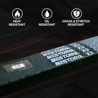BESTORQ B74 or 5L770 Rubber V-Belt, Wrapped, Black, 77" Length x 0.66" Width x 0.44" Height