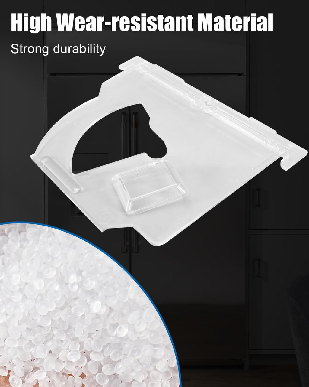 Ice Maker Dispenser Crusher Cover Fit for GE Refrigerator