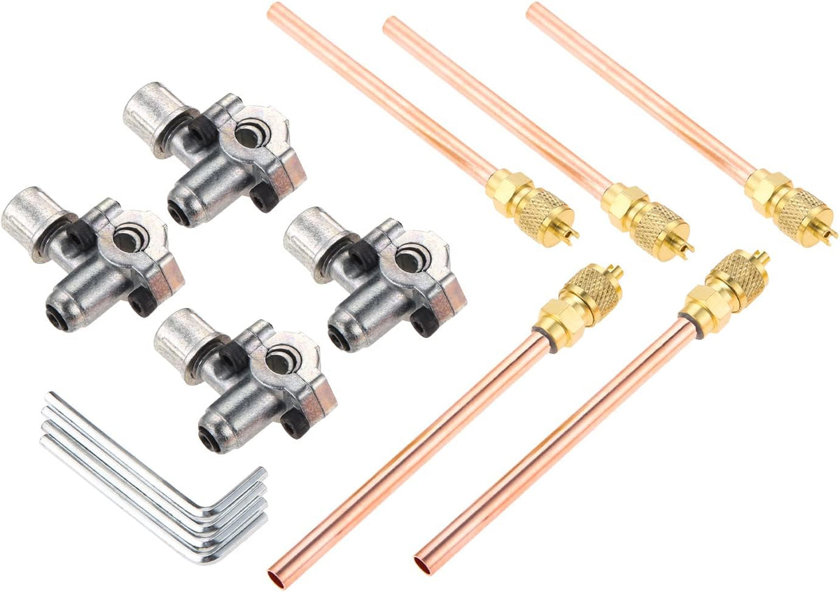 Piercing Valve Kit, 4 Packs BPV-31 Refrigerator Tap Valve