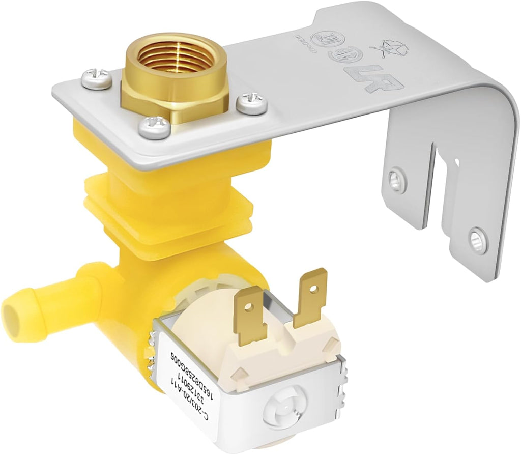 WD15X10014 WD15X10011 Water Inlet Valve - Replacement for G-E Hot-point Dishwasher - Replaces EAP3654179, AP5632416, GSC3500V00WW by Beaquicy