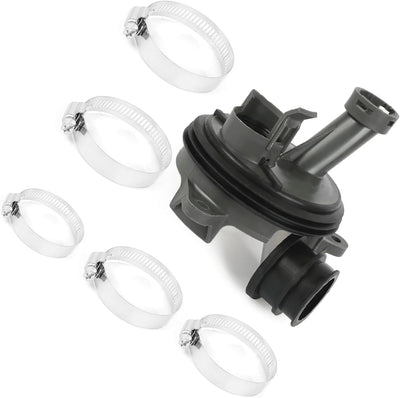 Upgraded Dishwasher Diverter Valve Kit Compatible with GE GDF630PGM2WW GDF630PGM3BB GDF630PMM0ES GDF630PMM1ES GDF630PMM2ES GDF630PMM3ES GDF630PSM0SS GDF630PSM2SS GDF630PSM3SS GDF640HFM0DS GDF640HGM0BB