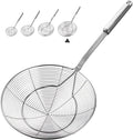 Spider Strainer Skimmer, Slotted Spoon for Cooking 7.9 Inch