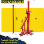 Manual Portable Hand Tire Changer Bead Breaker Tool for Home Garage