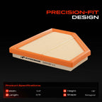 A-Premium 2-PC Engine Air Filter Compatible with BMW