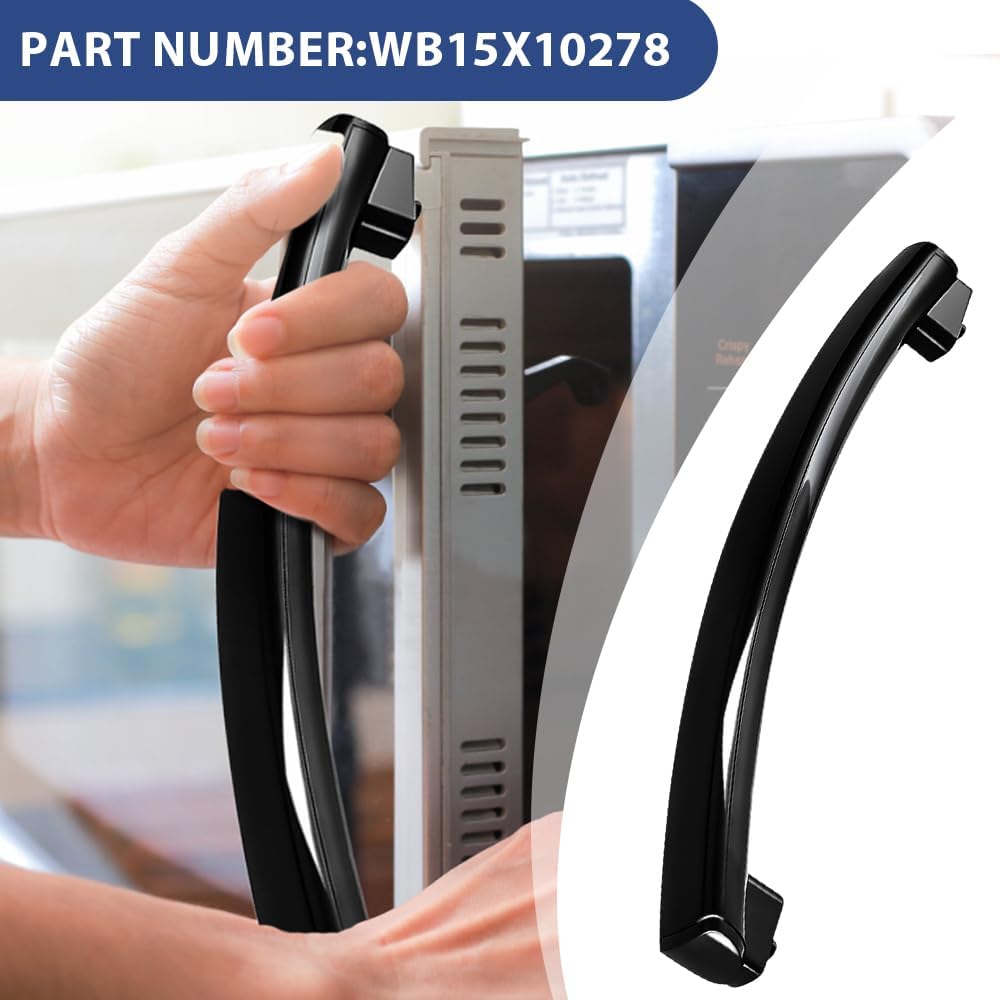 WB15X10278 Microwave Handle Compatible with General Electric GE Microwave