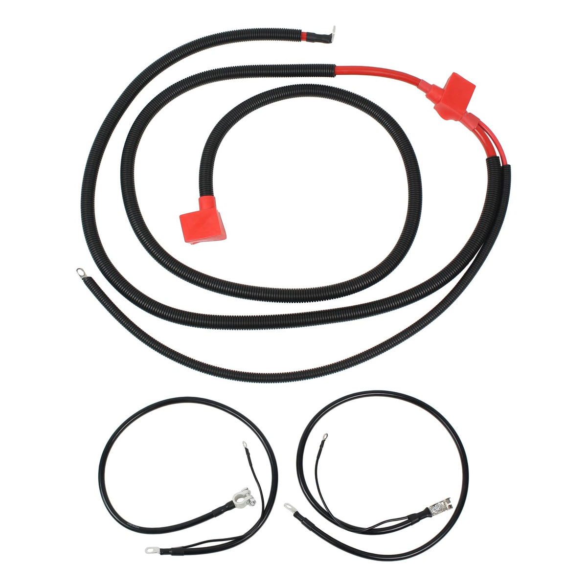 Positive and Negative Starter Battery Cable Kit for Ford