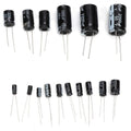 150PCS Electrolytic Capacitor Assortment Kit for Electronic Applications 50V 1uF - 2200uF