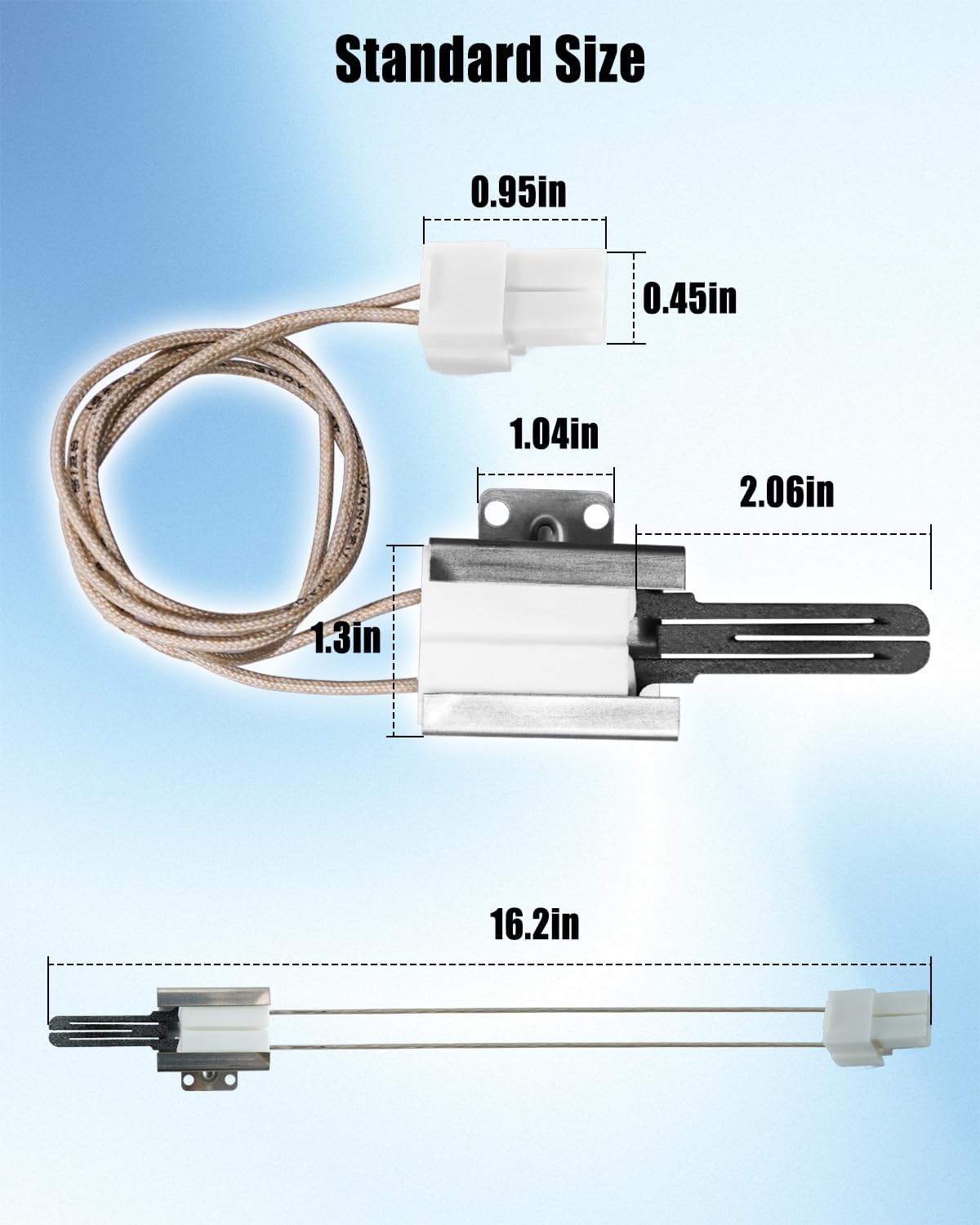Gas Range Oven Ignitor Fit For Electrolux Frigidaire Kenmore Crosley Tappan