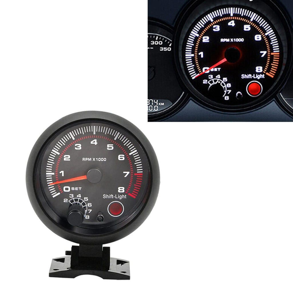 Tachometer Gauge with Shift Light