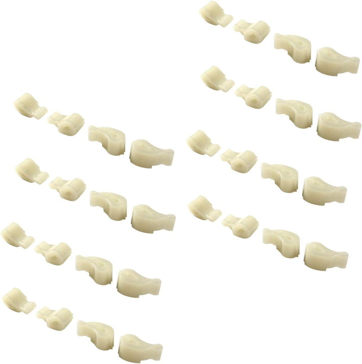 HQRP 8-Pack Washer Agitator Dogs Ears compatible with Amana 1DNET3205TQ0 4GNTW4400YQ0 4KNTW5705TQ0 7MNTE1000TQ0 NTW5400TQ1 NTW5400TQ2 NTW5500TQ0 NTW5800TQ0 NTW4501XQ0 NTW4600VQ0