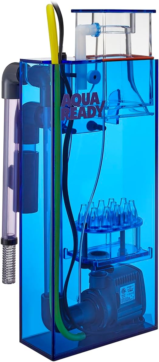 Hang On Back Protein Skimmer for Saltwater Aquariums HOB-1.5, Up to 75 Gallon Fish Tank Filtration, Hang On External