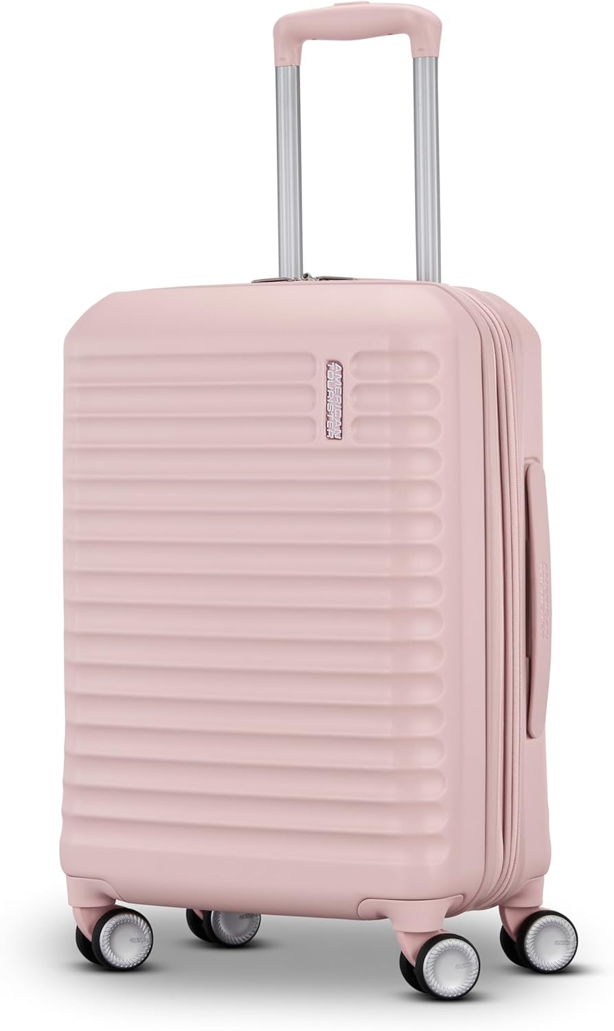 Stratum 3.0 Carry-On Spinner, Airline Approved, Durable Hardside Luggage, Expands 1.5", RightHeight Adjustable