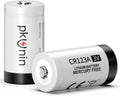 CR123A 3V Lithium Battery 2 Pack 123a Lithium Batteries for Camera | CR17345 123A DL123A CR123 Batteries 1500mAh for
