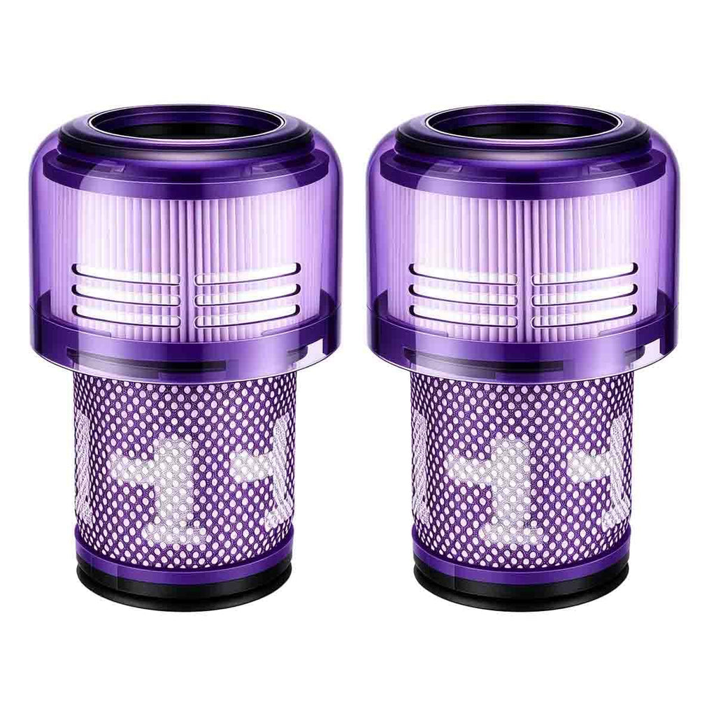 2 Pack Replacement Filters Compatible with Dyson V12 Detect Slim Vacuum