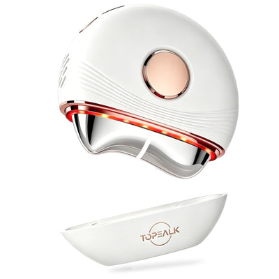 Red Light Electric Gua Sha Facial Neck Sculpting Tools with Heat, Cold, Microcurrent, Lymphatic Drainage Massager