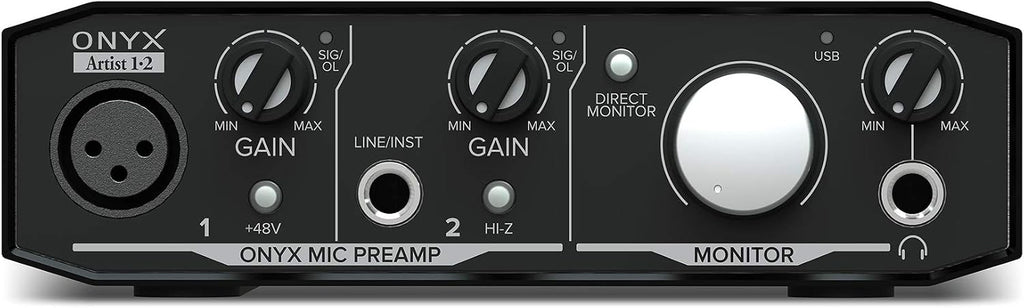 Audio Interface, Onyx Artist 1X2 USB Audio Interface (Onyx Artist 1-2)