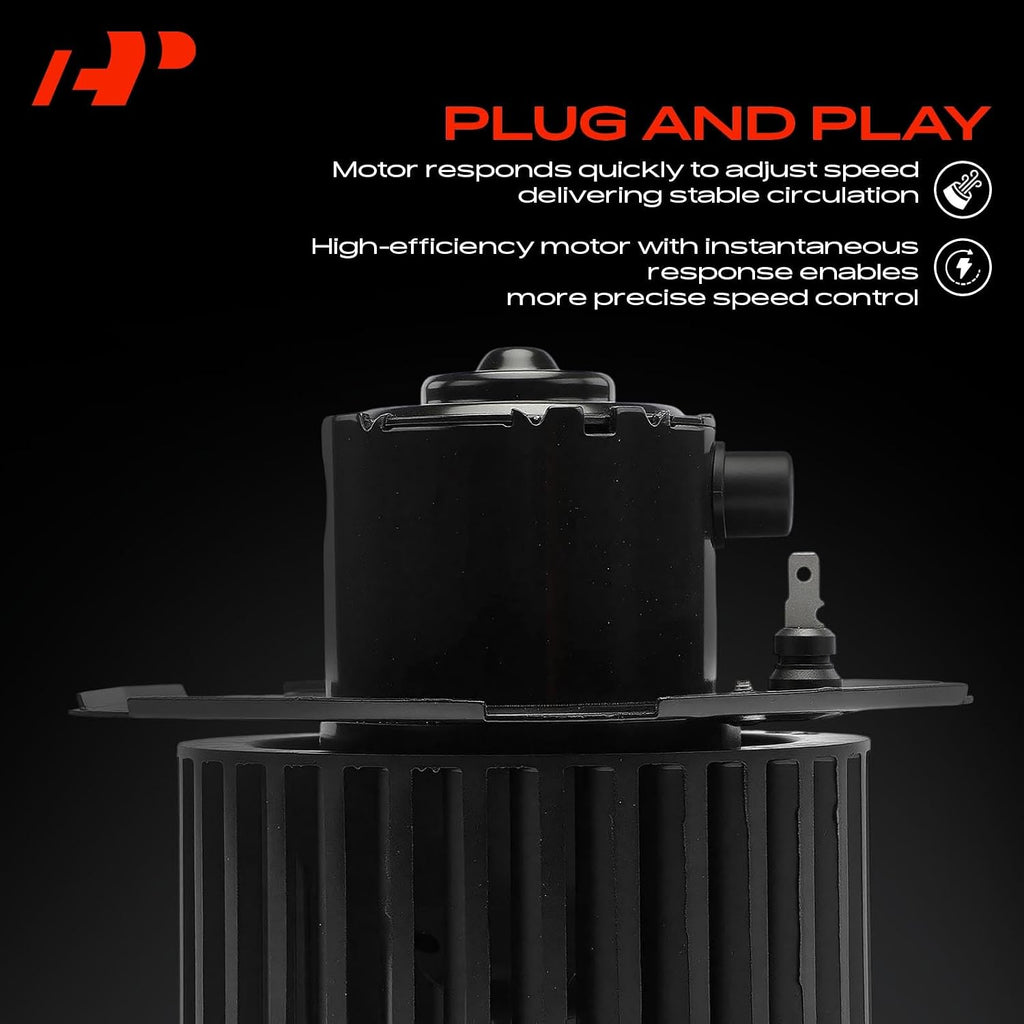 A-Premium Front HVAC Heater Blower Motor with Fan Cage