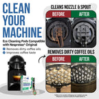 Caffenu Nespresso Original Line Compatible Eco Cleaning Pods, 5 Capsules