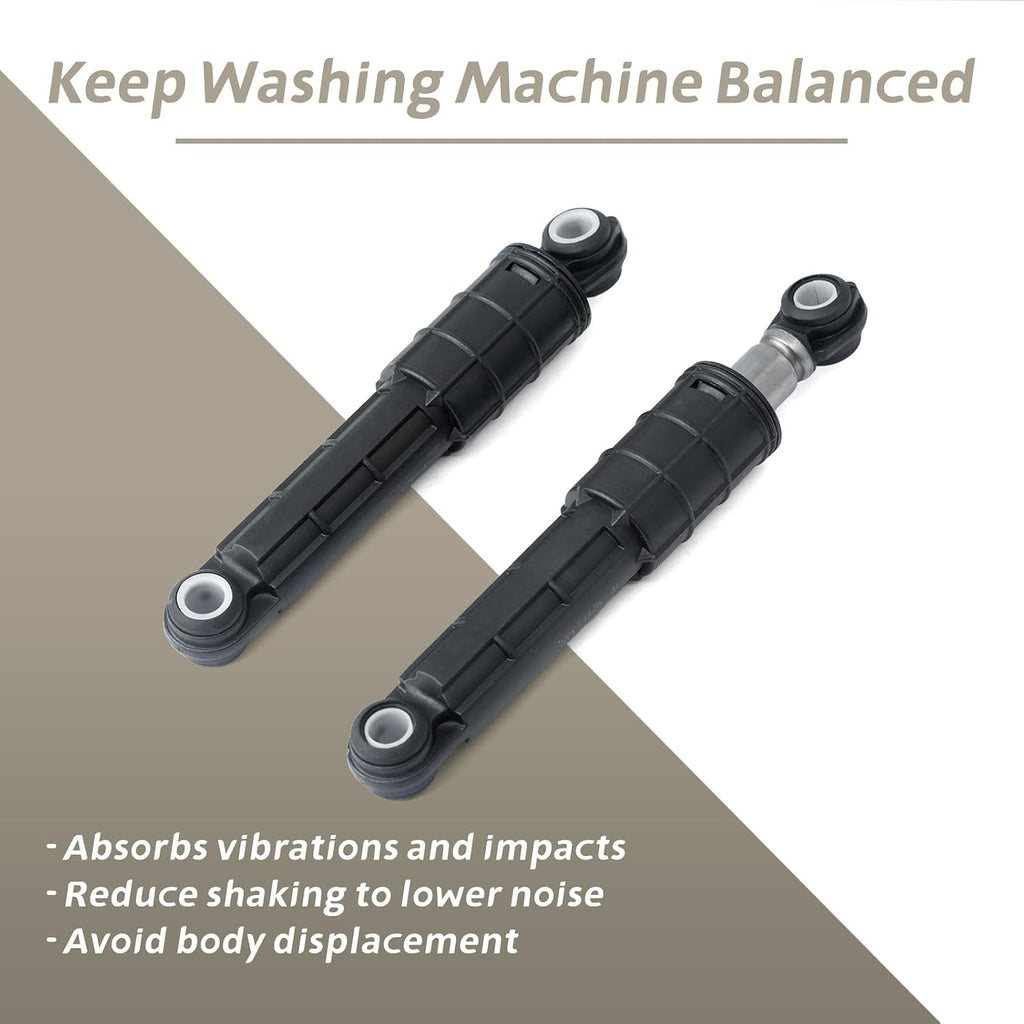 4PCS WH03X29516 Washer Shock Absorbers Compatible with GE Washer Washing Machine Shock Absorbers Replaces PD00073502 PS16217190 AP6986712 EAP16217190