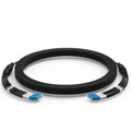 50M 6 Core LC LC Outdoor Armored Single Mode Fiber Patch Cable