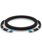 50M 6 Core LC LC Outdoor Armored Single Mode Fiber Patch Cable
