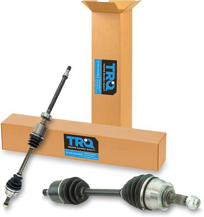 TRQ Front Driver and Passenger Side CV Axle Assembly Set 2 Piece