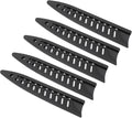 PP Safety Knife Cover Sleeves for 5" Utility Knife 5 Pack Black