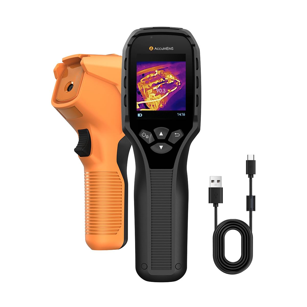 GT14S Thermal Imaging Camera with Edge Enhancement, Thermometer Mode
