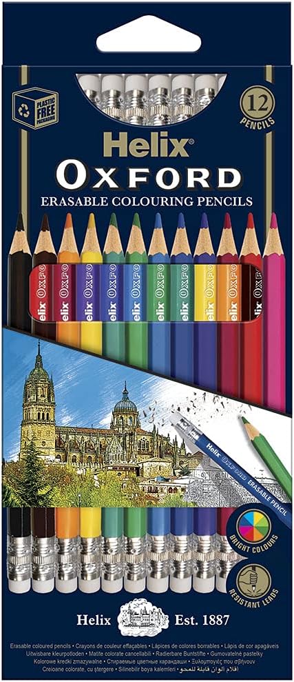 Oxford Complete Back to School Stationery Set - Comprehensive Helix Oxford school supplies set including Maths Set