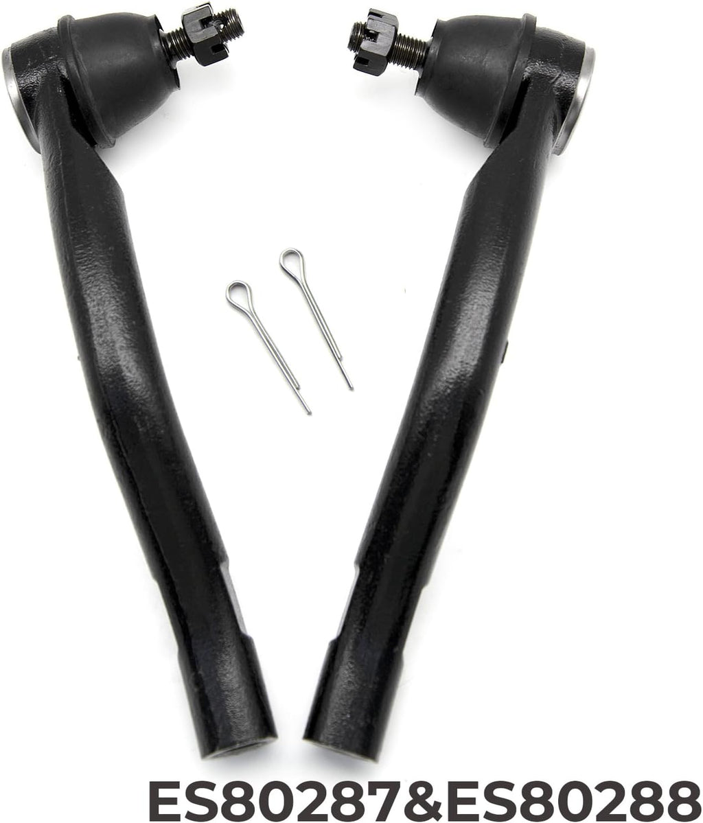 Front Outer Tie Rod Ends Kit Fit for Honda Accord 2003-2007