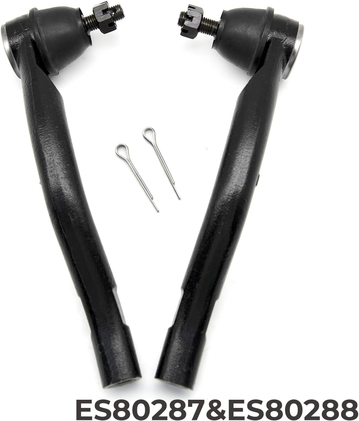 Front Outer Tie Rod Ends Kit Fit for Honda Accord 2003-2007